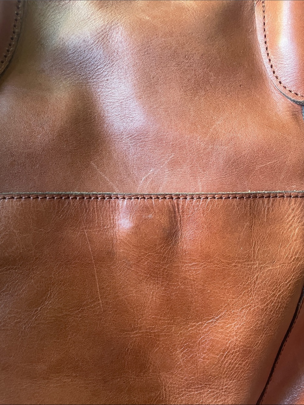Patricia Nash Tan Brown Woven Leather Shoulder Bag - Picture 5 of 8